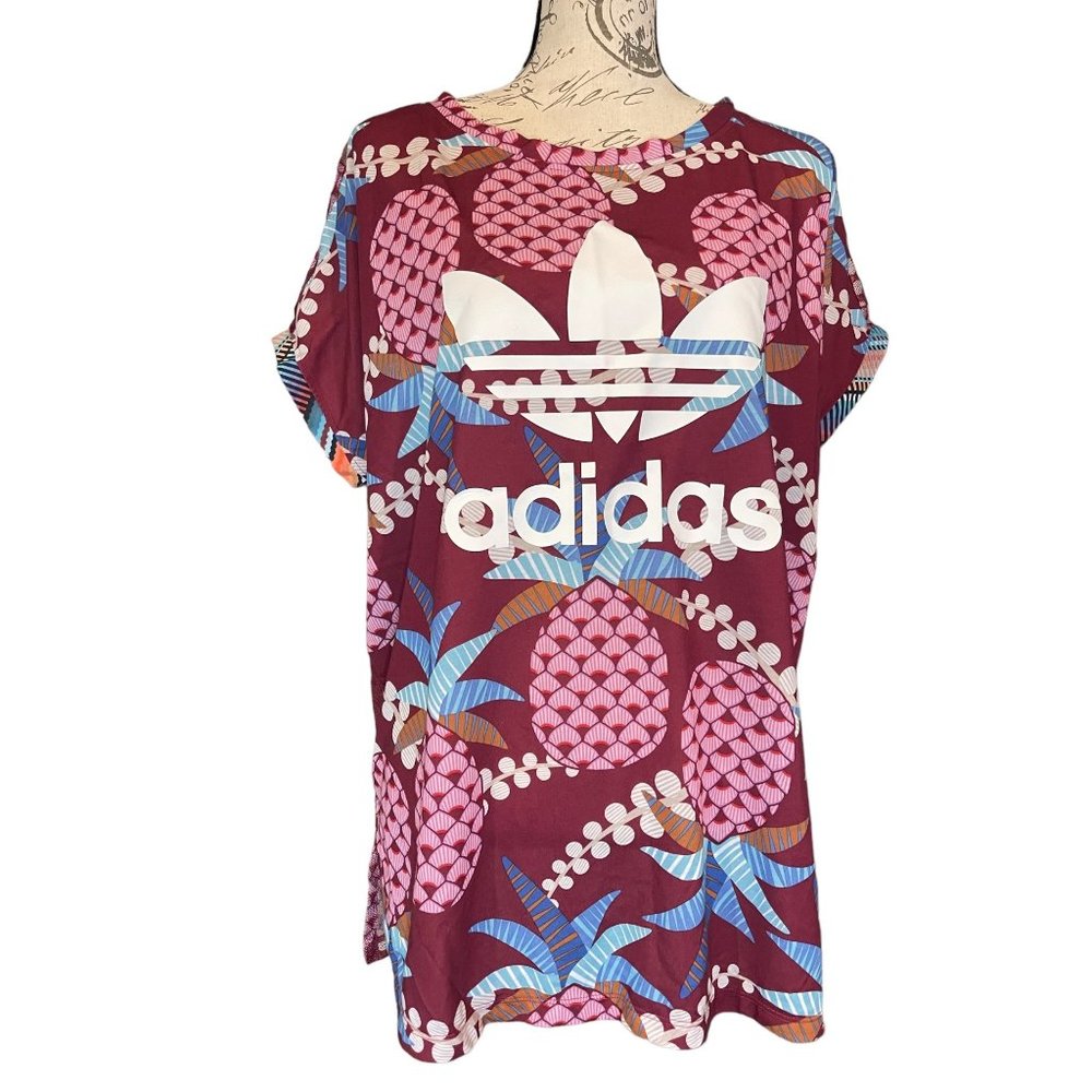 ADIDAS Tropical oversized mesh cover up